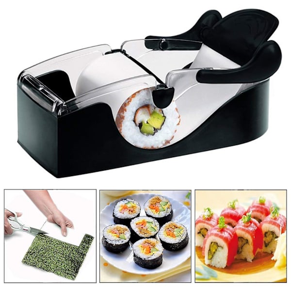 Gör-det-själv enkel sushi-maskin rullutrustning perfekt rullsushi-form perfekt köksredskap