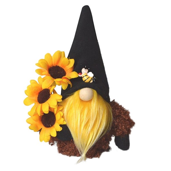 Bumble Bee Randig Tomte Skandinavisk Tomte Nisse Svensk Honungsbi Elf Hem