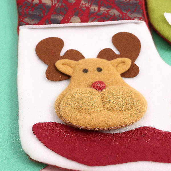 Juldekorationer Julsäck Presentpåse Röd Jultomte Julsäck