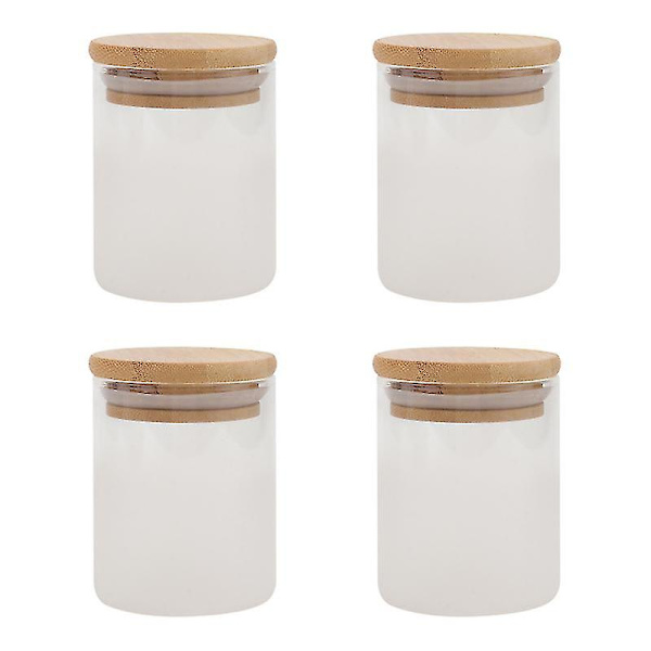 4 st Glas Tebehållare