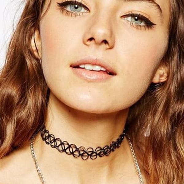 2-pack halsband/halsband svart