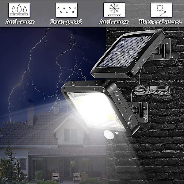 Solar Light Outdoor Motion Sensor Seinävalaisin