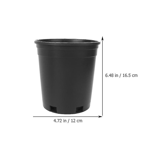 10 st Plastblomkrukor