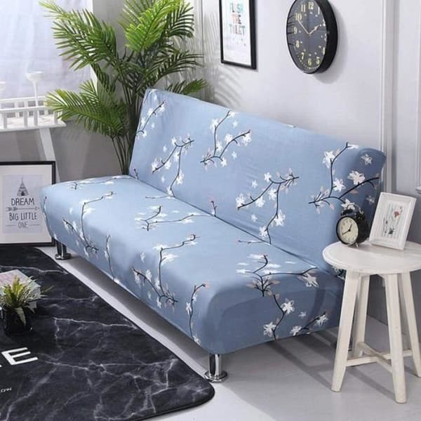 1 Sofabetræk, Skridsikkert Vandtæt, Polyester Elastan, Til sovesofa uden armlæn 160-190 cm.