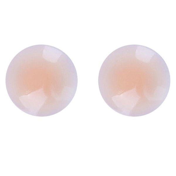 Cover 1 par genomskinligt självhäftande silikon Nippelpastor för kvinnor Återanvändbara, självhäftande bröstblad