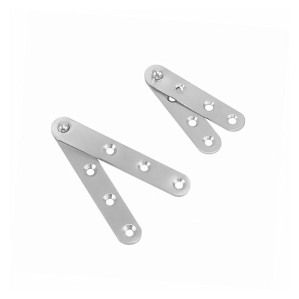 360 graders roterande dörrar Pivot Pivot Hinge, rostfritt ståldörr 100 mm x 16 mm x 11 mm, 2-pack