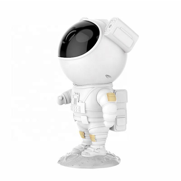 Astronautstjärnprojektor, stjärnformade nebulosaljus med fjärrkontroll/timer, galax- och stjärnprojektor, lämplig för barn, vuxnas sovrum, vardagsrum