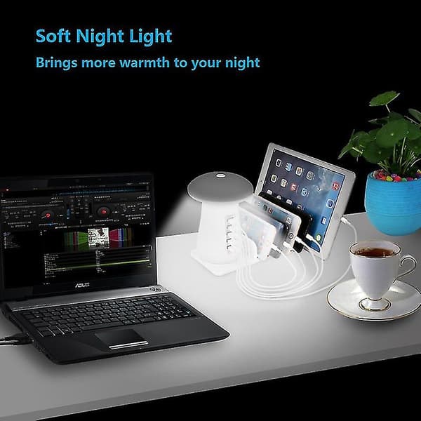 5 st USB Laddningsstation