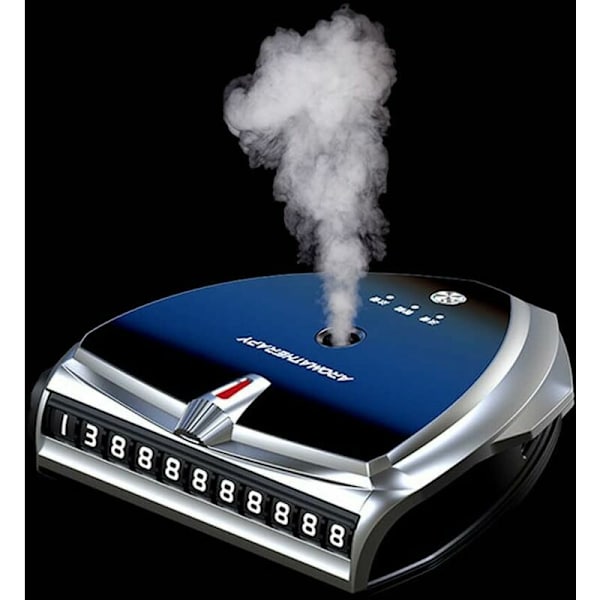 Bil-Aromadiffusor Smart Auto Aerosol Typ Deodorant Parknummer Bil Ornament Utan Eteriska Oljor
