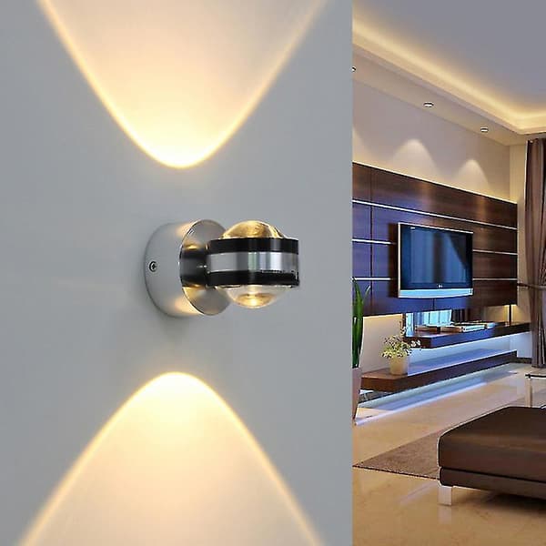 1 st Aluminium LED Vägglampa