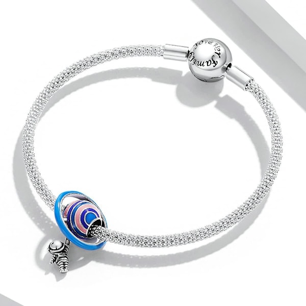 925 Sterling Sølv Pigearmbånd med Perler, Kvinders Perlecharms, Vedhæng Halskæder Charm DIY Mode Smykker Passer til Pandora Armbånd