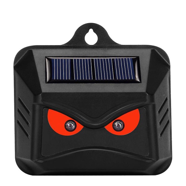 Solar Predator Control Light 2-pack - Rävavskräckande medel för trädgårdar - Djuravvisande - Hjortavvisande enheter - Kattmedel - Rävmedel - Kattskydd