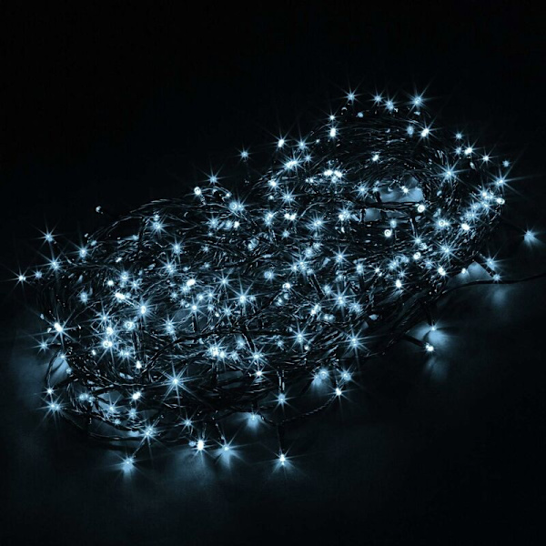 Solar LED String Lights Juldekoration Lykta Blinkande Starry Light String Utomhus Vattentät Cool White? 5M 20 lampor