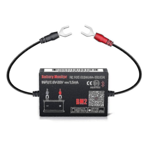 Bluetooth Bm2 12v Batterimonitor Bilbatterianalysator Test Batteridiagnostikverktyg För Android Ios -gt