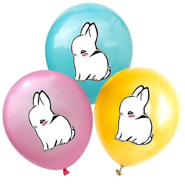 Skogsballonger med djurmotiv för barn - Latexballonger för barnkalas och 100-2