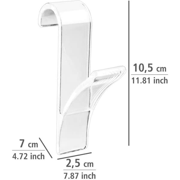 Kätevä pyyhekoukku, 6 kpl