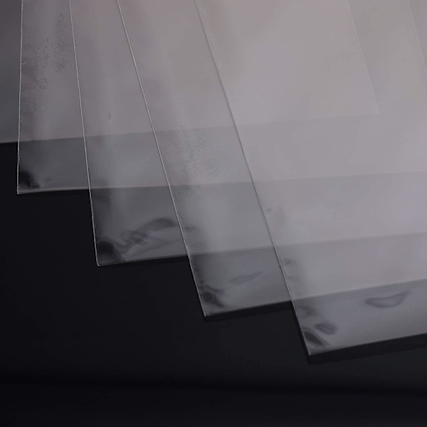 Katea 200 stk 3x5 Små Gjennomsiktige Selvklebende Cellofanposer - Selvforseglende OPP Plastpose Perfekt for Bakeri Godteri Kaker Bursdag