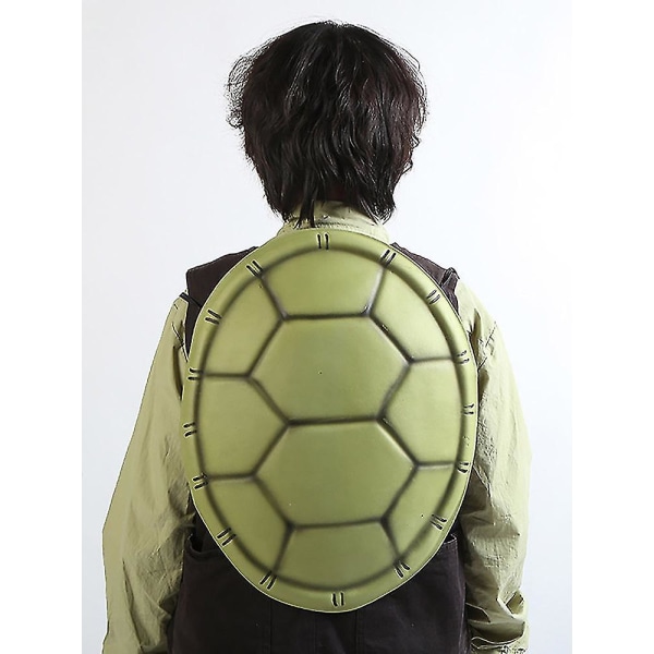 Konstgjorda sköldpaddor Shell Kostym Eva Novelty Turtle Shell Ryggsäck Fest att bära Gjord av Eva Material Rekvisita-26-1