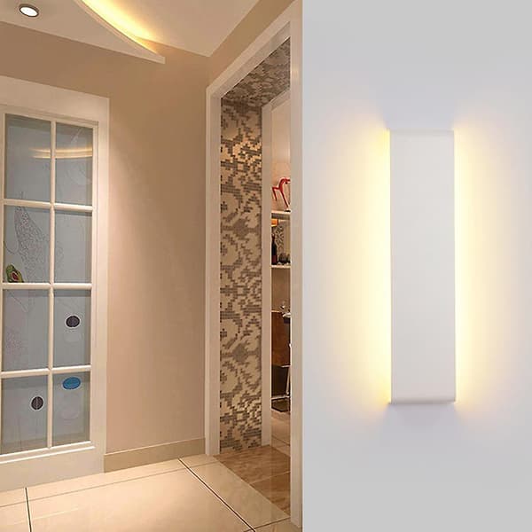 Led Lång Vägglampa 14w Varmt Ljus Vit