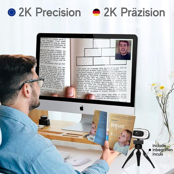 Datorkamera LED-spelserie Minikamera Video
