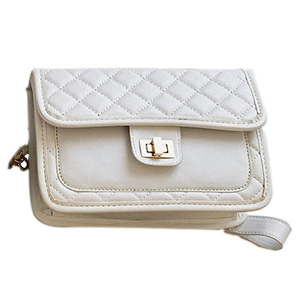 Väska Crossbody-väska för kvinnor med kedjerem Mode Kvinnlig tonårsflicka