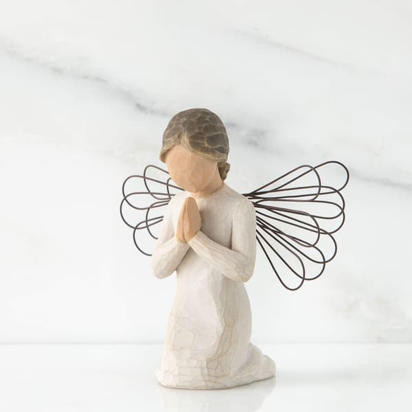 Ängel av bön-figur