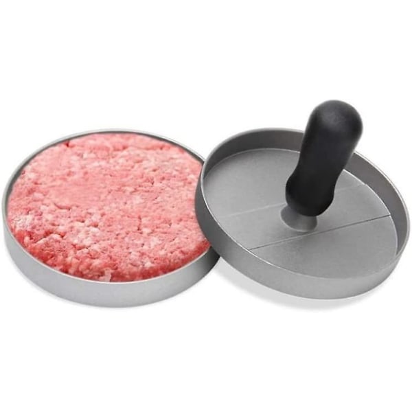 Burgerpress i gjuten aluminium för läckra biffar med non-stick-beläggning, 11,8 cm diameter