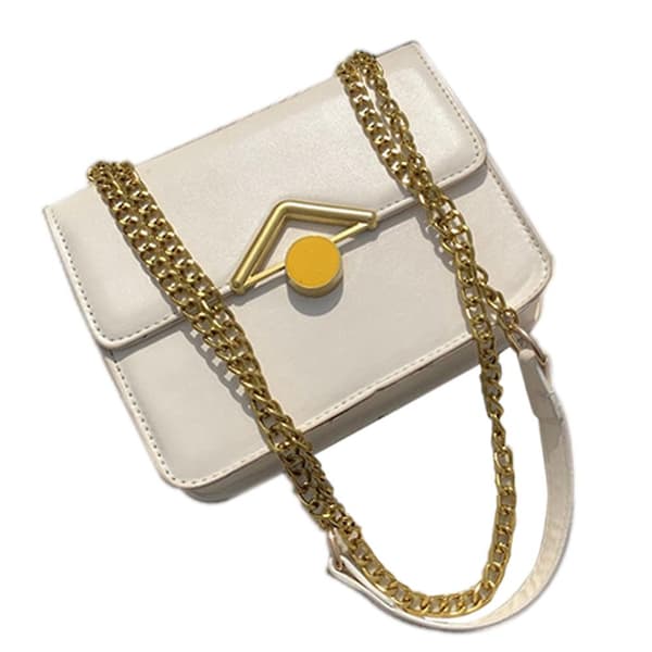 Crossbody-väskor för kvinnor - Sadelväska med lock