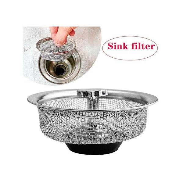 Køkken Vask Si, Stål Si, Hår Si, Vask Afløb Si, Badeværelse Tilbehør