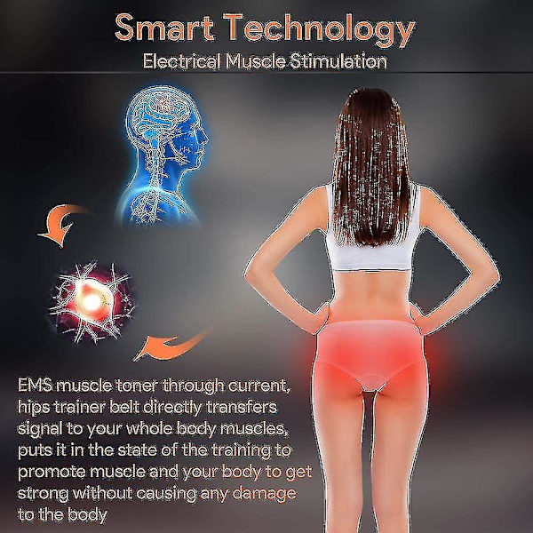 Abs stimulator höfttränare, elektronisk höfttränare, smart träning