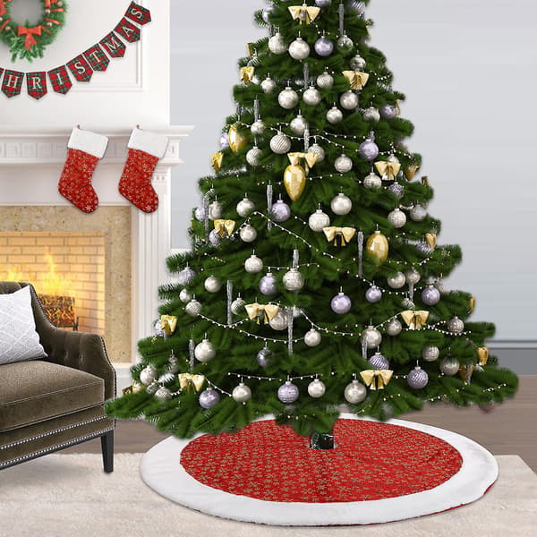 Julgransmatta Juldekorationer Julgranspynt Diameter 122cm
