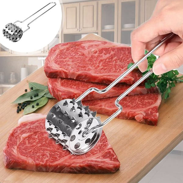 2-delad köttklubba dubbelsidig köttmörare
