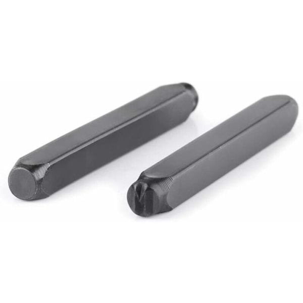 Set med 3 mm kolstål stämplar för metall, läder, trä, smycken T-Audace
