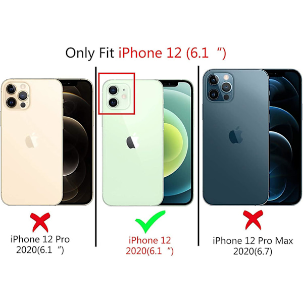 Yhteensopiva IPhonen 12 6,1 tuuman kanssa, söpö karhu 3D-piirroskuvio naisille ja tytöille, pehmeä silikoninen suojakotelo IPhonelle 12 [ei sovi iPhone 12 Pro:lle]
