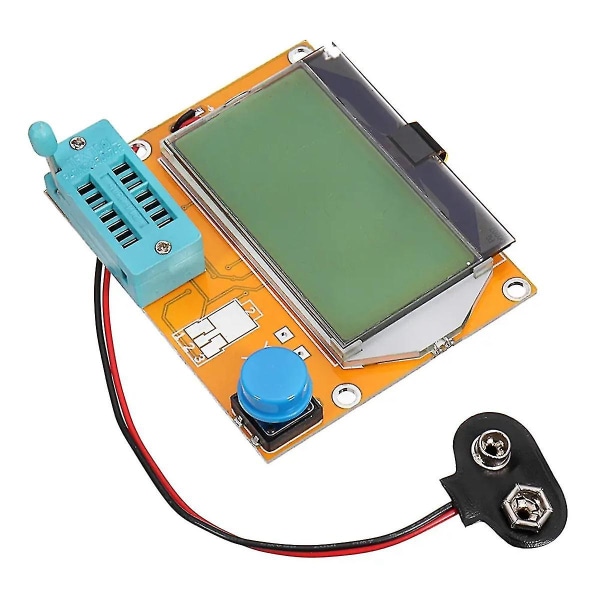 Lcr-t4 Esr Meter Transistor Tester Diod Triod Kapacitans Scr Induktans Multimeter Verktyg utan case