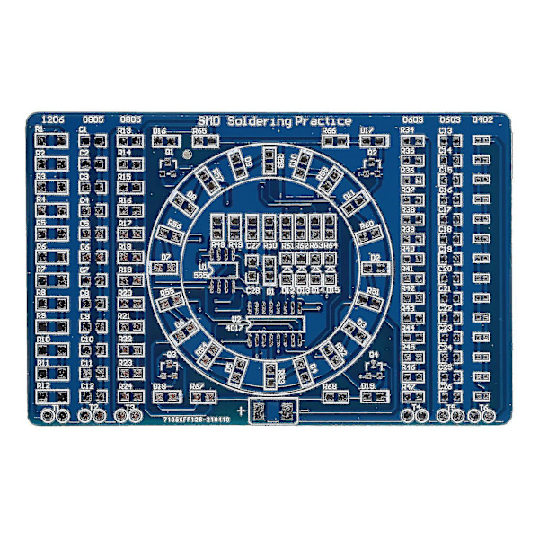 Bärbar Diy Kretskort Pcb Smt Smd Lödningsträningskort För Nybörjare