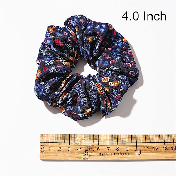 5 stk. Hår Elastikker Silke Hårbånd Hårbue Reb Hår Elastisk Armbånd Hestehale Holdere Hår Tilbehør Til Kvinder Og Piger (4.