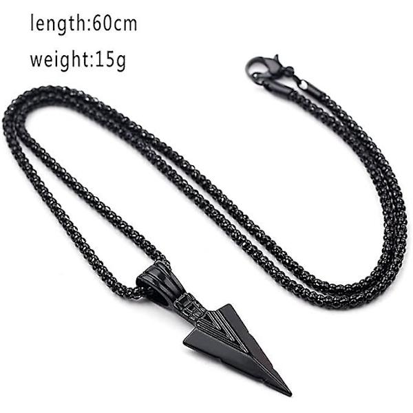 3 st Viking Halsband Triangulär Pil Unik Vintage Stil Herrar Hänge Halsband