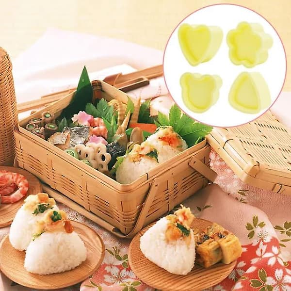 4 st sushi risbollform pressad risform söt risbollform risboll