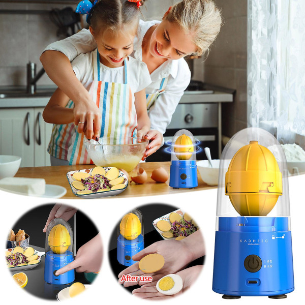 Elektrisk äggutdragare Egg Scrambler skakar och drar guldägg Helautomatisk äggula mixer skakar och drar äggvisp