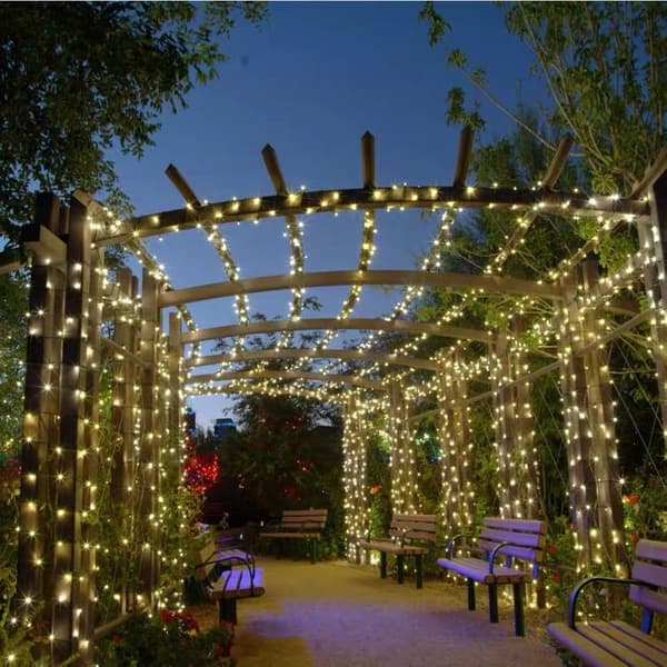 Ljusslinga, 12m, 100 LED, varmvit
