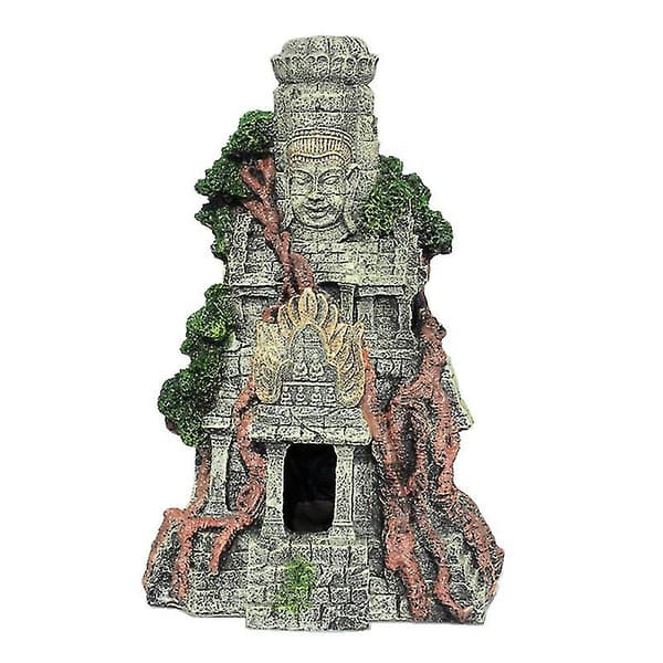 1 st Akvarium Tempel Prydnad