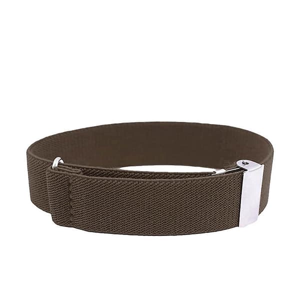 Manschettknappar halkfria armband bartender elastiska manschettknappar 1 par (brun)