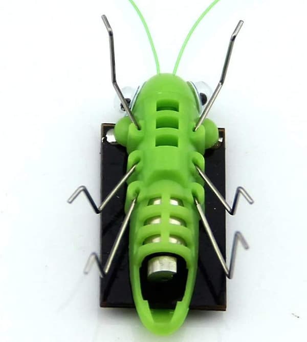 1 st pedagogisk solcellsdriven mini racing robot insektsleksak solcellsleksak