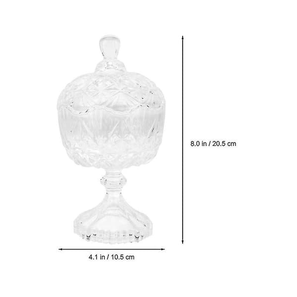 1 st Transparent Godisförvaringstank