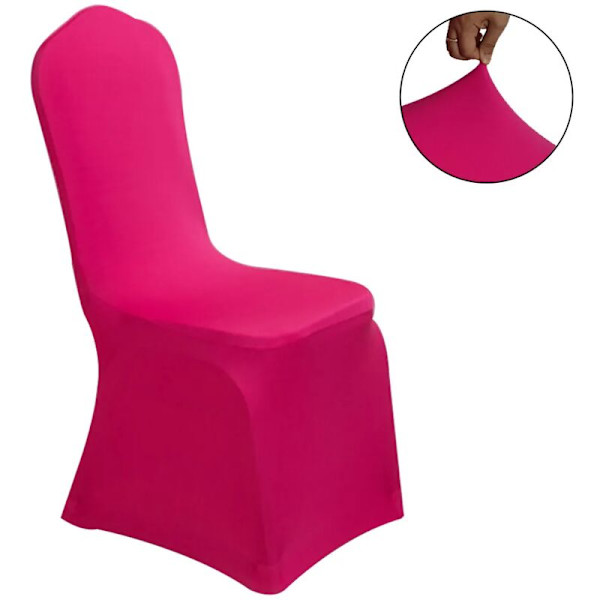 Stretchiga stolsöverdrag, elastiska stolsöverdrag, stolsöverdrag för gungor, stretchöverdrag med elastiskt band, eleganta stolsöverdrag rosa röda
