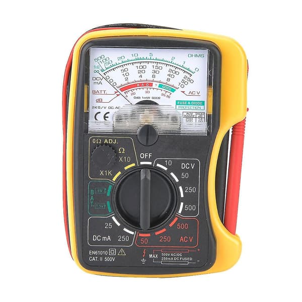 Mini bärbar högkänslig precisionshandhållen analog multimeter