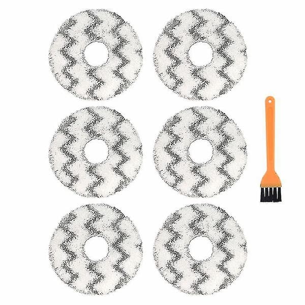 7-pack robotdammsugare tvättbar moppdyna moppersättning