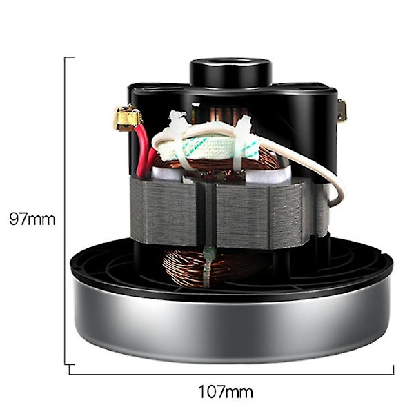 Motordelar 107mm Diameter Hushållsdammsugare För Midea