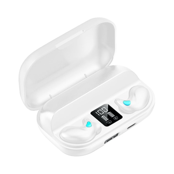 In-ear Sleep Headset Mini Earbuds Bluetooth Headset 5.3 Hög ljudkvalitet Tws Bluetooth HeadsetVit
